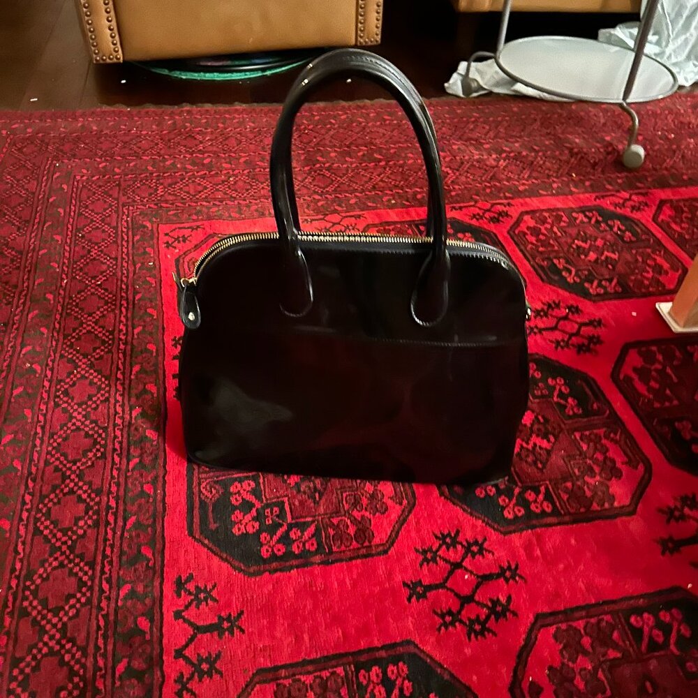 Patent Black Bag